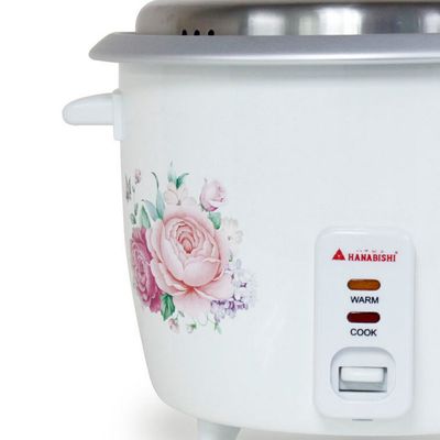 HANABISHI Rice Cooker (700W, 1.8L) HAP-180